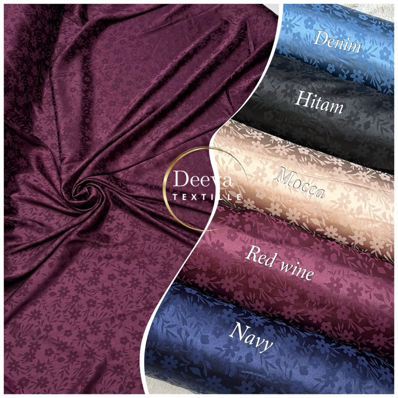 Kain/Bahan Armami Jacquard Silk