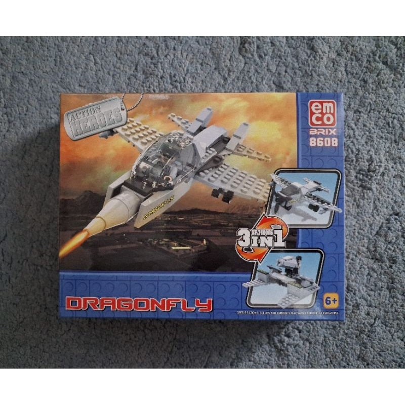 Mainan Lego EMCO BRIX 8608 "Dragonfly"
