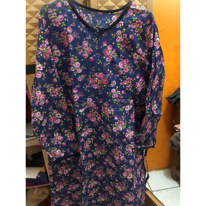 Gamis anak2 motif bunga2