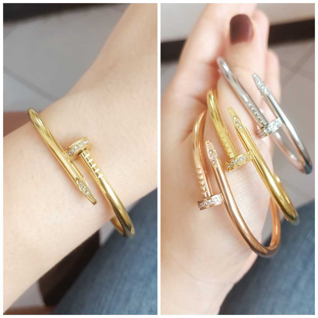 Gb Paku - Gelang Bangle Paku 3 warna
