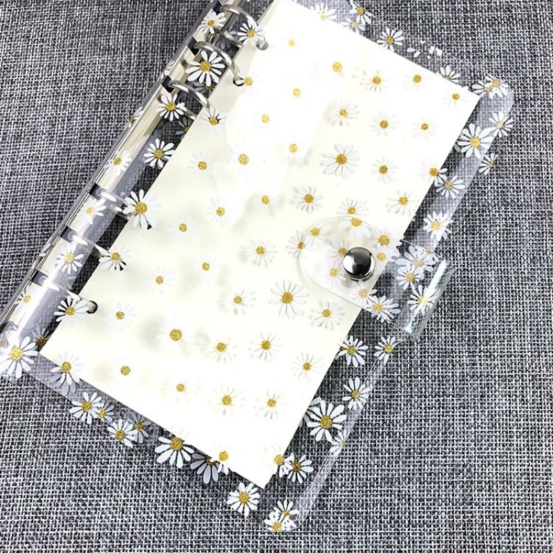 

Binder A5 A6 glitter manik2 6 Ring / Binder A5 A6 sequin / Binder A5 Daisy / Binder A5 A6 kuliah / binder A5 A6 transparant / binder kuliah / organizer