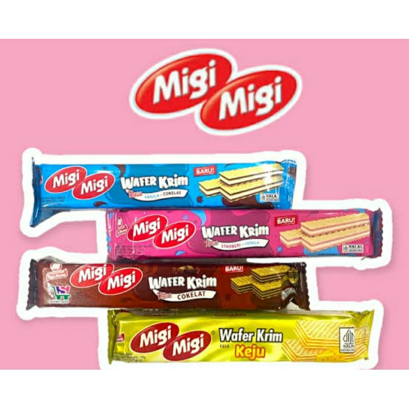 

Wafer Migi Migi ( isi 10 pcs @10gr )