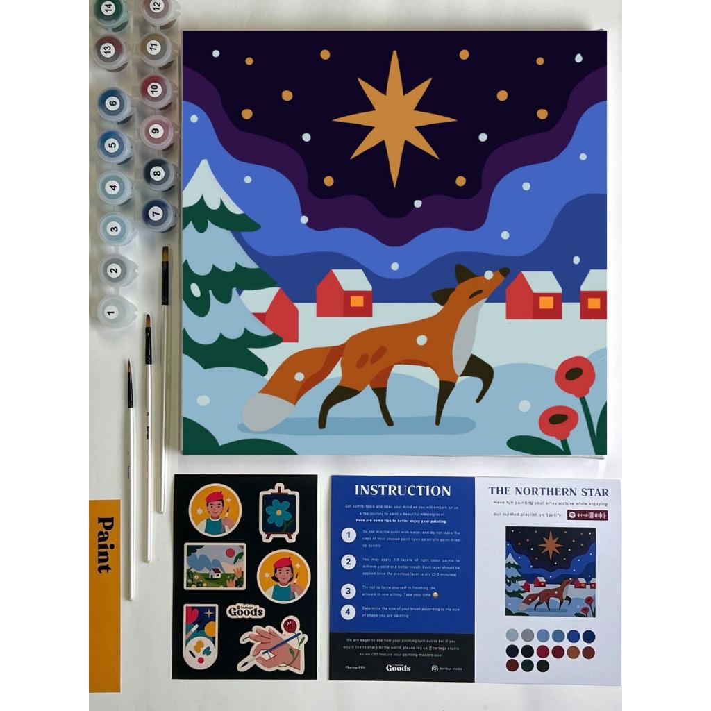 

Paint By Number - The Northern Star