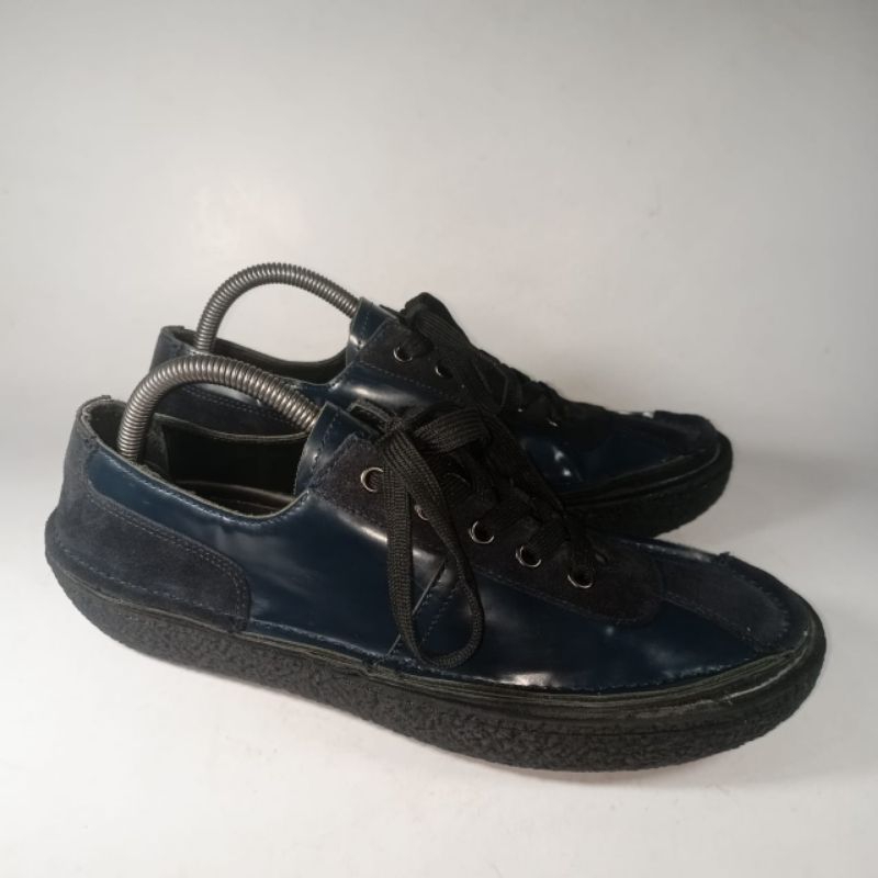 Prada original leather loafers 40 size man shoes