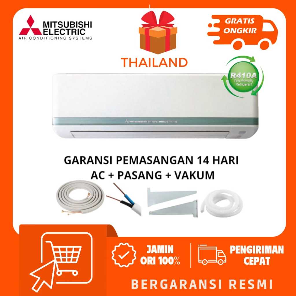 MITSUBISHI SRK18CS-S3 / SRK 18CS AC Split Standard 2PK Thailand