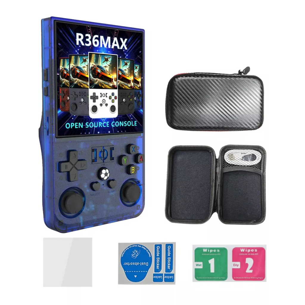 Gameboy Retro R36 Max 128GB Layar 4 Inch Resolusi 720x720 (Bisa Game PSP)