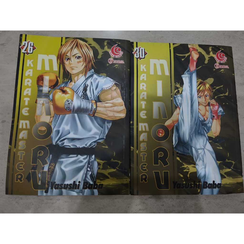 Komik Bekas Karate Master Minoru Vol. 26 28 dan 30