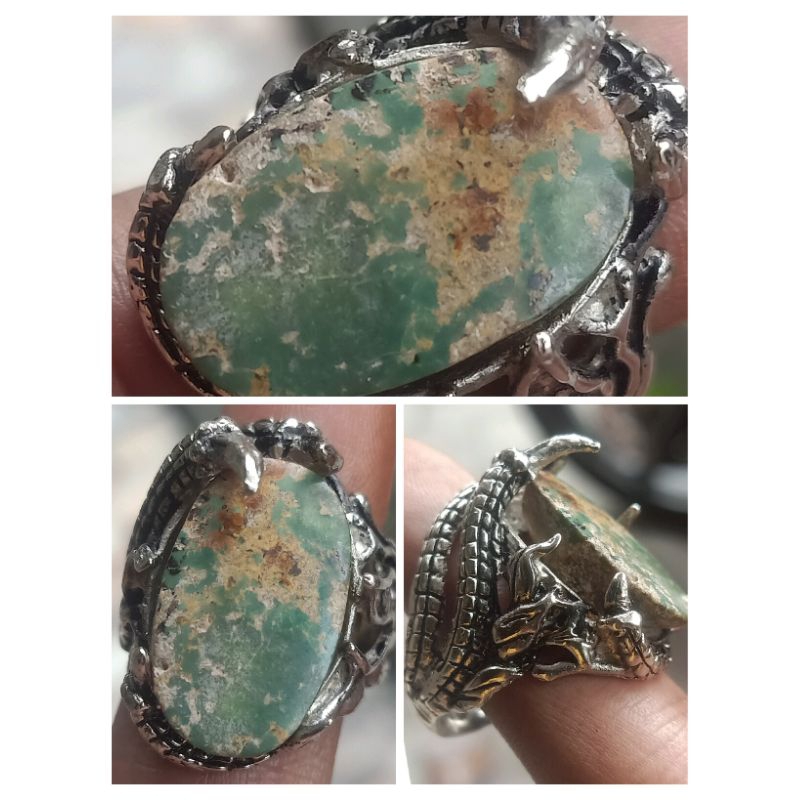 natural pirus Persia ring cakar naga