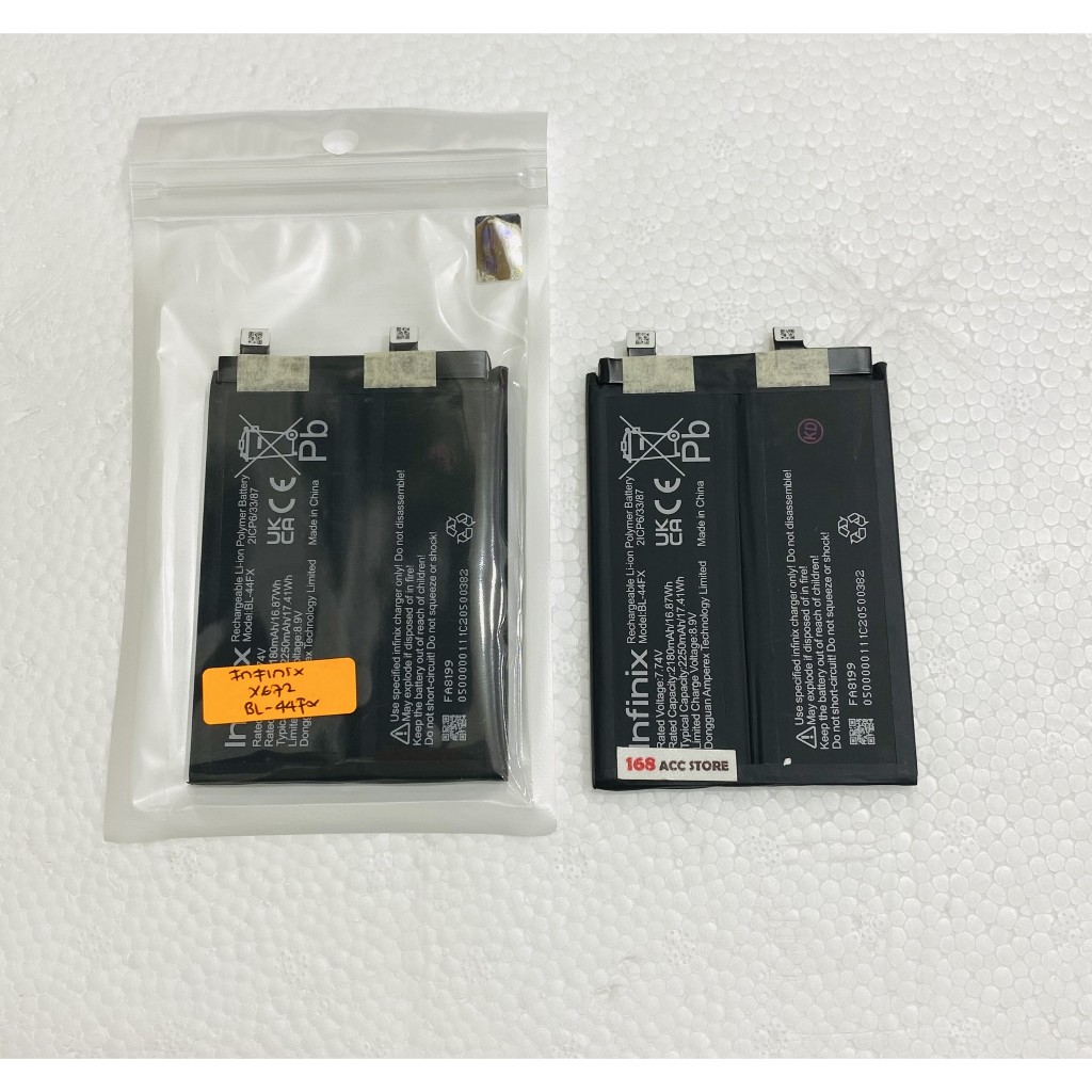 Baterai Infinix Note 12 VIP Battery Note 12 Vip X672 BL-44FX BL44FX Ori