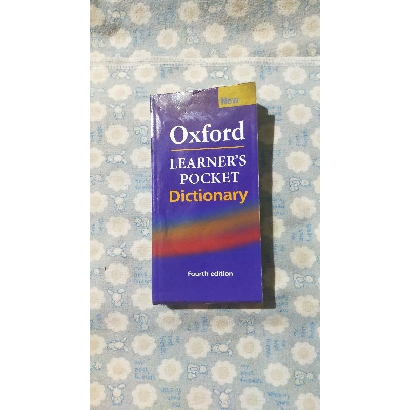

Preloved Oxford learner's pocket dictionary