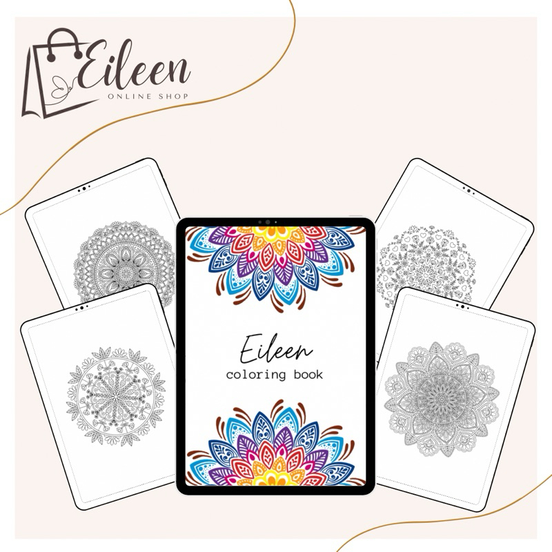 

colouring buku produk digital PDF