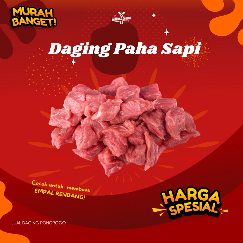 

Daging Rendang & Empal Bagian Paha Kemasan 500gr