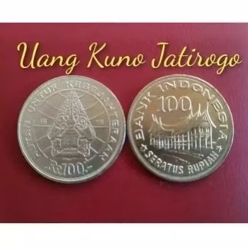 Uang Kuno 100 Rupiah Rumah Gadang Tahun 1978