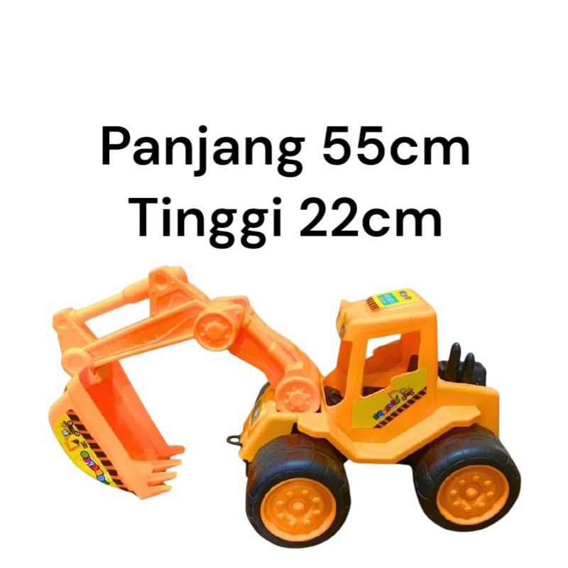 Mainan Truk Konstruksi Anak Kobelco Excavator besar mainan anak