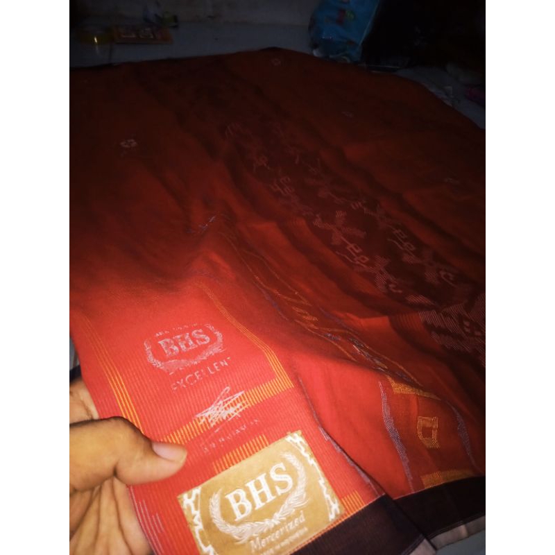sarung BHS mercerized second bagus