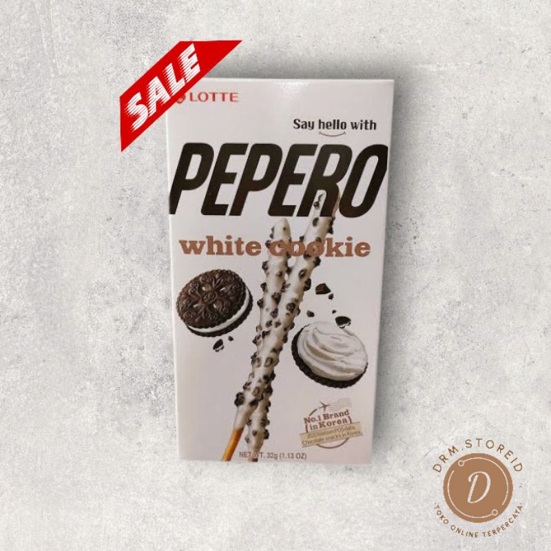 

LOTTE PEPERO Biskuit Biscuit White Cookies 32gr