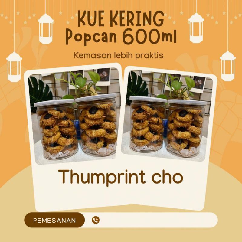 

Thumprint coklat thumprint strawberry kue kering kue lebaran