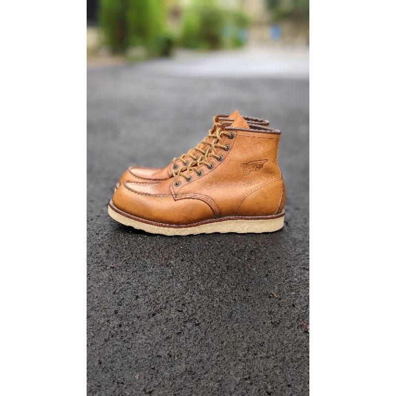 redwing 875 moctoe boots red wing not viberg visvim Wolverine txture