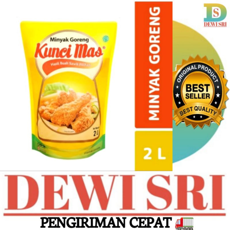 

Minyak KUNCI MAS Kemasan Pouch 2L