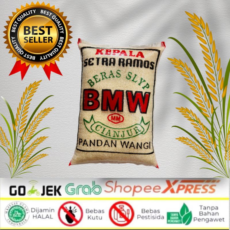 

Beras BMW Cianjur 10 Kg Mutu Terjamin
