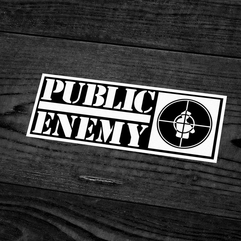 PUBLIC ENEMY :  Sticker PUBLIC ENEMY (BOOTLEG)