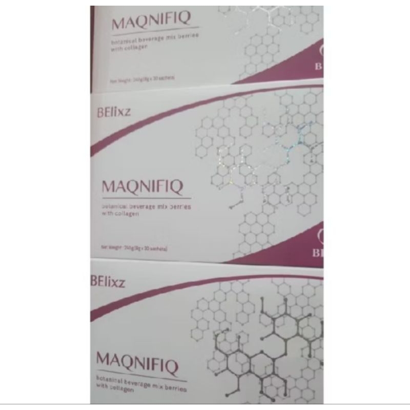 

maqnifiq minuman serbuk collagen vitamin kulit