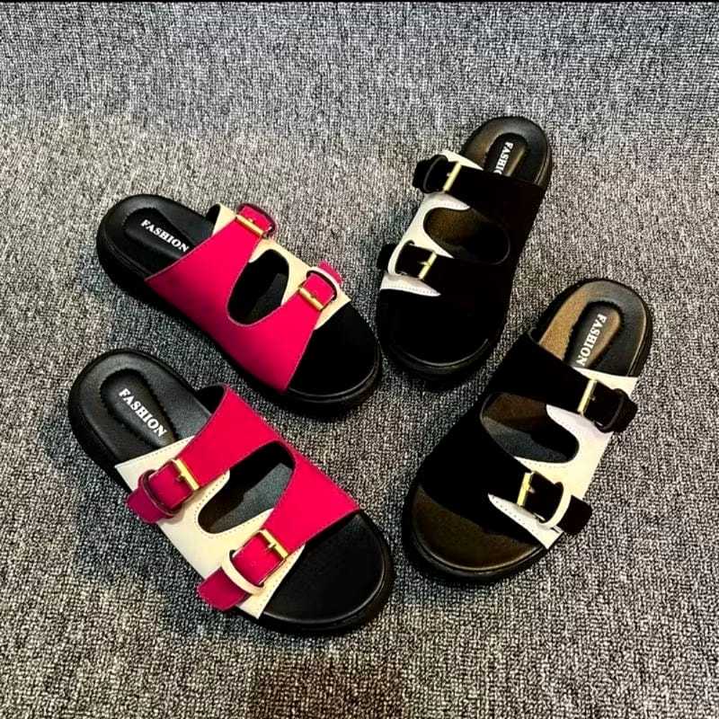 Sandal Wedges Wanita Terbaru Sandal Wanita Platform Hak 3cm Terlaris 2024 Cewek Remaja