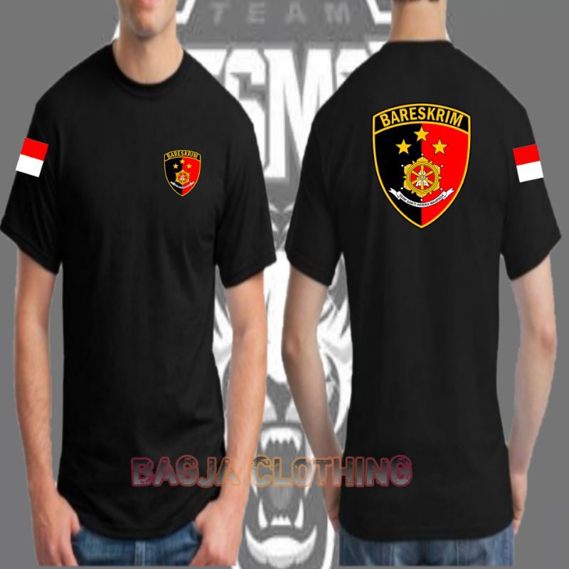 kaos DEWASA logo Resmob / baju Resmob bareskrim logo