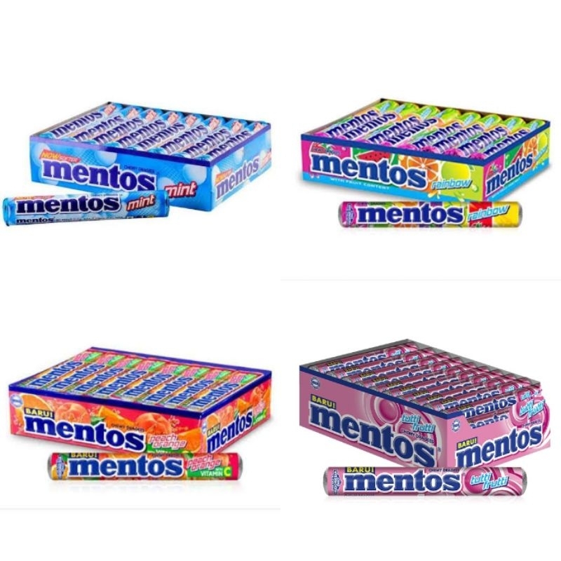 

Permen Mentos Roll Isi 14 Roll