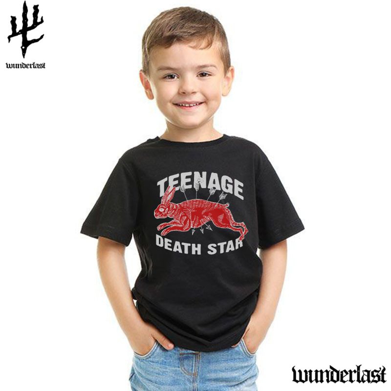 Kaos Band anak // Teenage Dead Star - Rabbit // Kaos musik anak 1-2 tahun