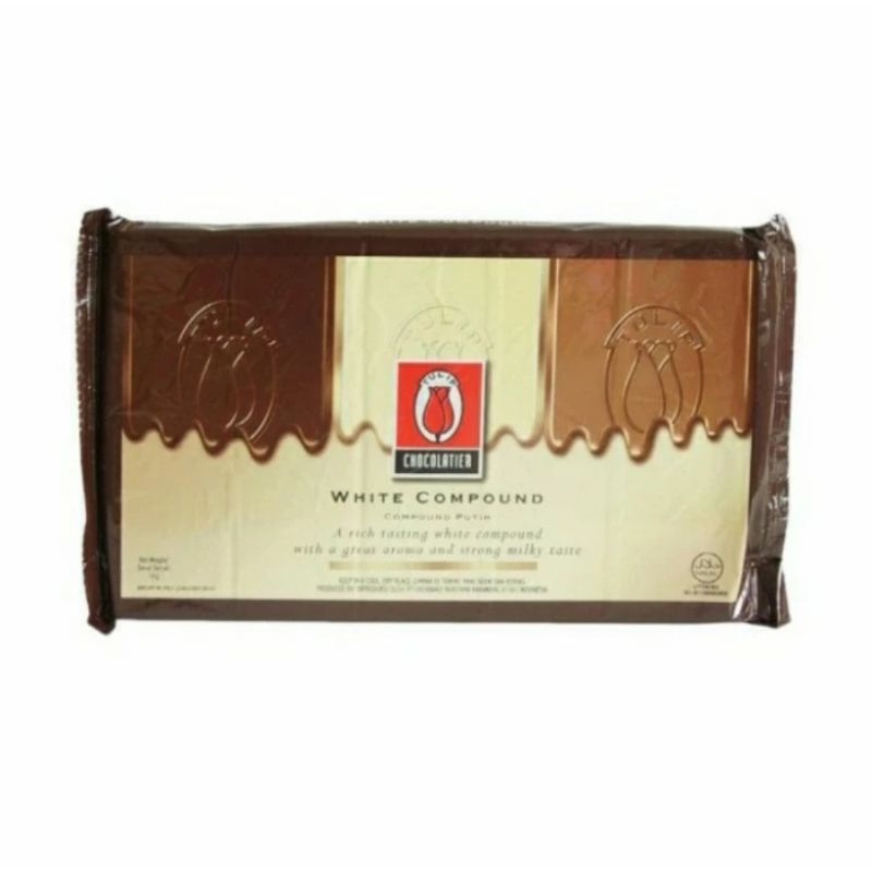 

RB Tulip White Chocolate Compound 1 kg / 1kg coklat