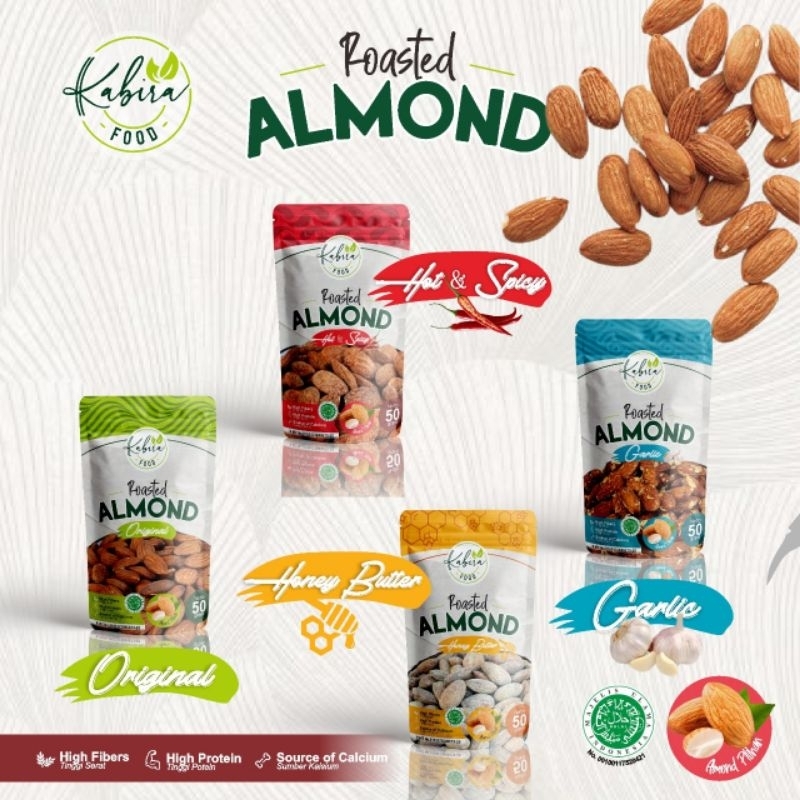 

Kabira Foof - Almond Panggang Kabira Food Almond Ori Original