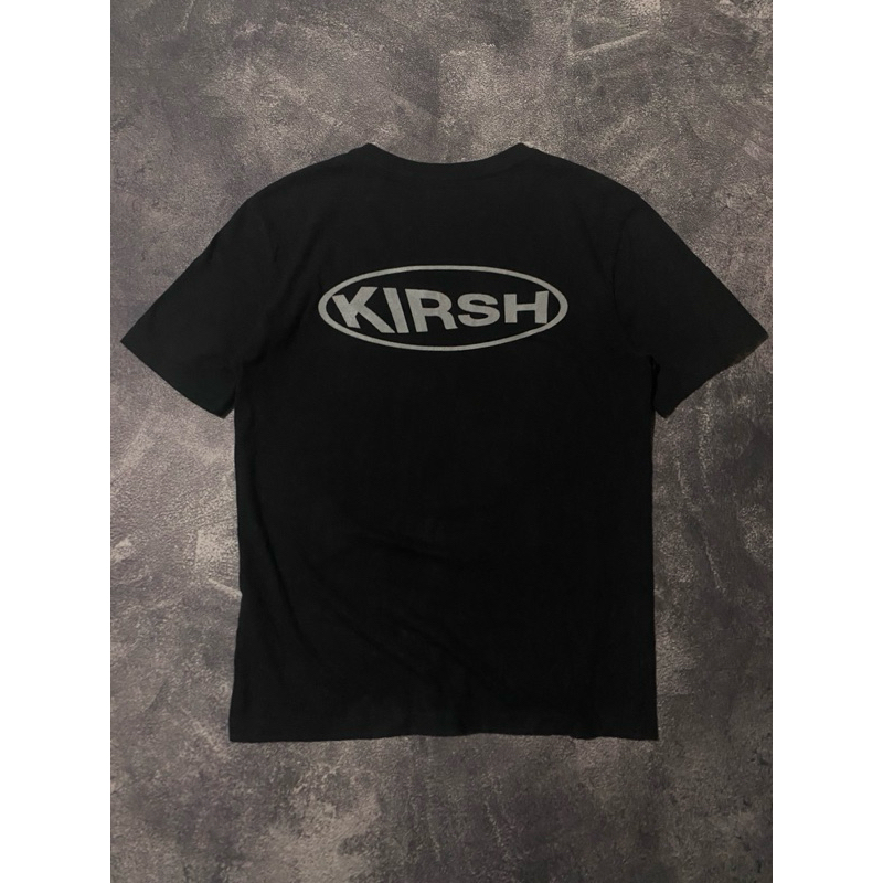 T-shirt KIRSH logo reflektif black