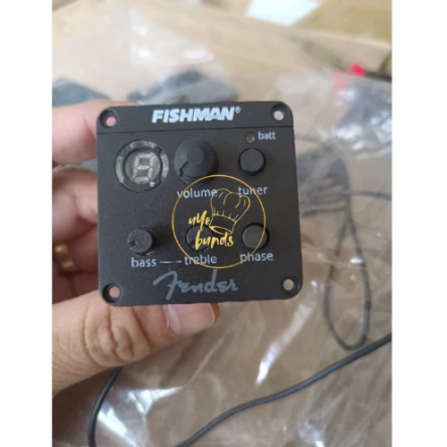 Preamp Fender Isys Volume Control Audio Sound Gitar Guitar Akustik Equalizer Bass Tribble Original