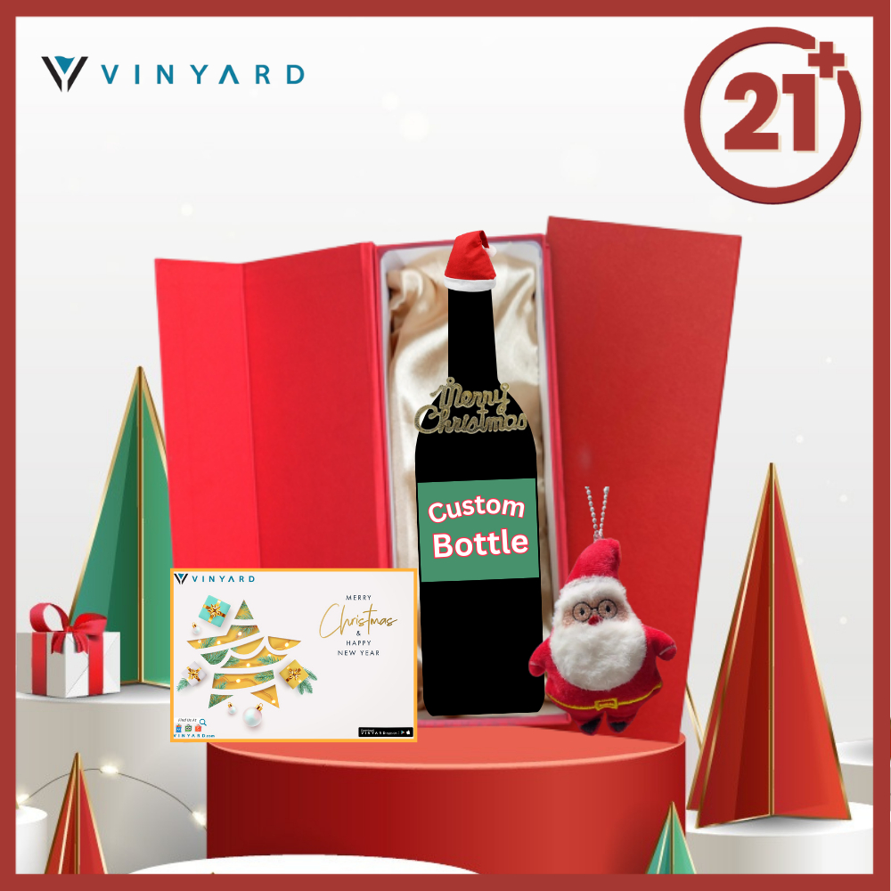 

Hampers Special Natal / Christmas Box Only (Custom Bottle)