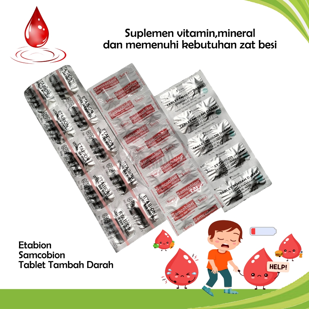 Tablet Tambah Darah Suplemen Kesehatan Ibu Hamil