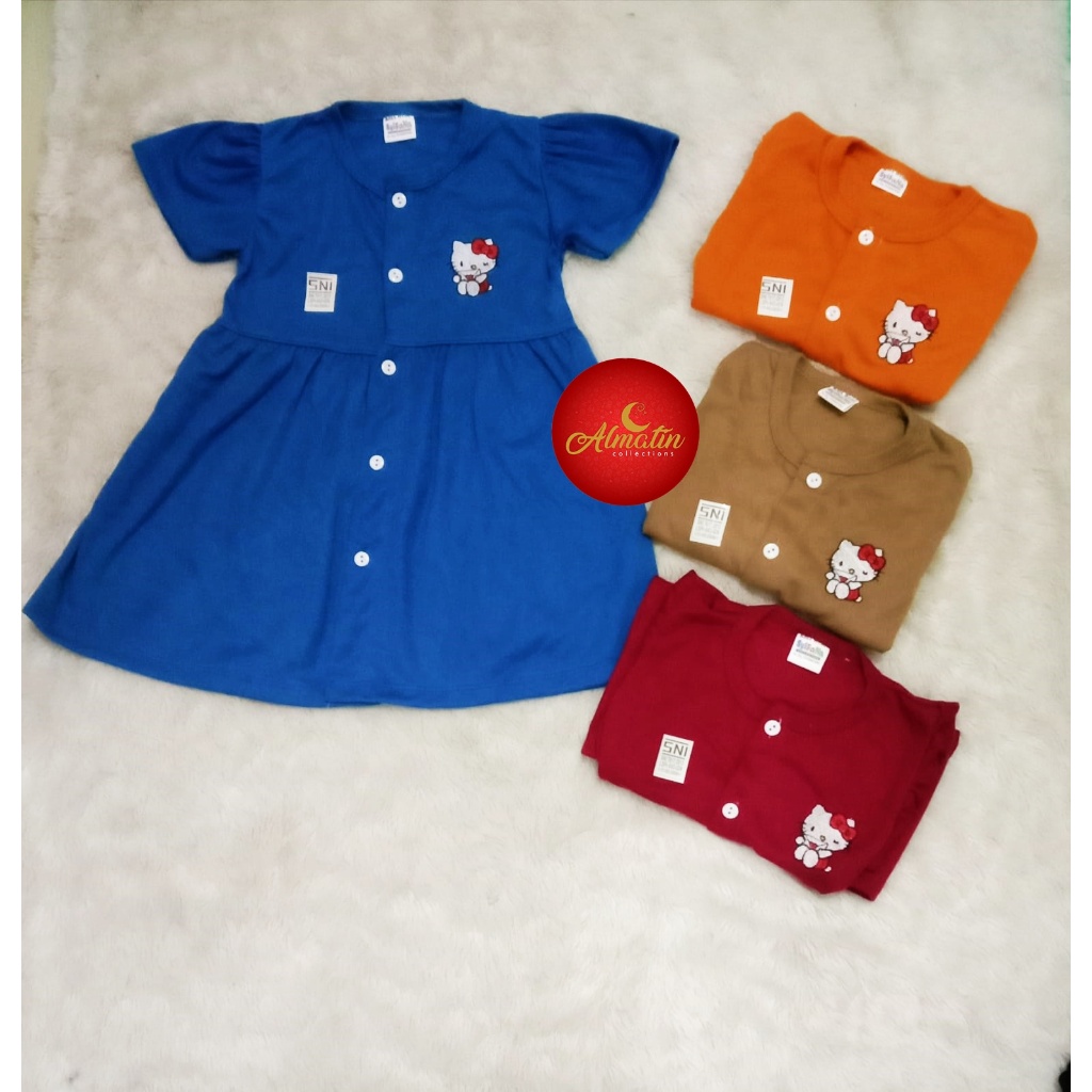 Gaun Anak Perempuan Baju Anak Perempuan 6 bulan - 2 tahun