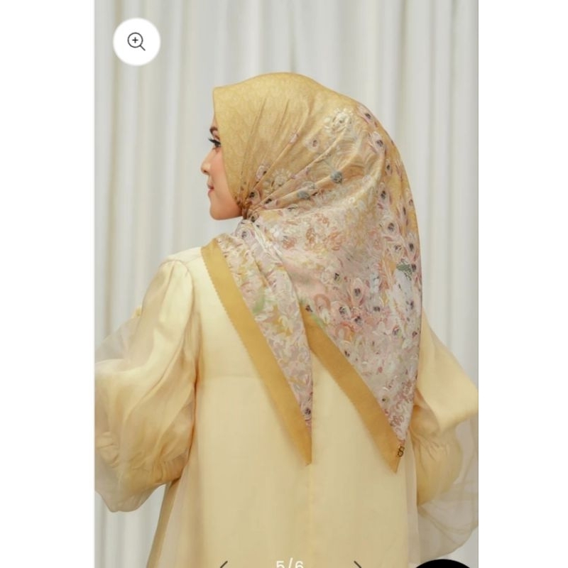 PRELOVED Buttonscarves Ederra Curry