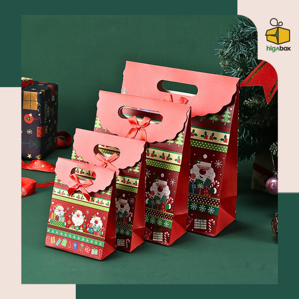 

Paper Bag Jumbo Natal / Paper Bag Besar / Paperbag Jepret Jumbo Christmas / Tempat Kado Bingkisan Hadiah / Paper Bag Souvenir / Souvenir Goodie Bag Motif Santa / Tas Kado / bungkus kado / goodie bag hampers / goodie bag ulang tahun | AA29N1