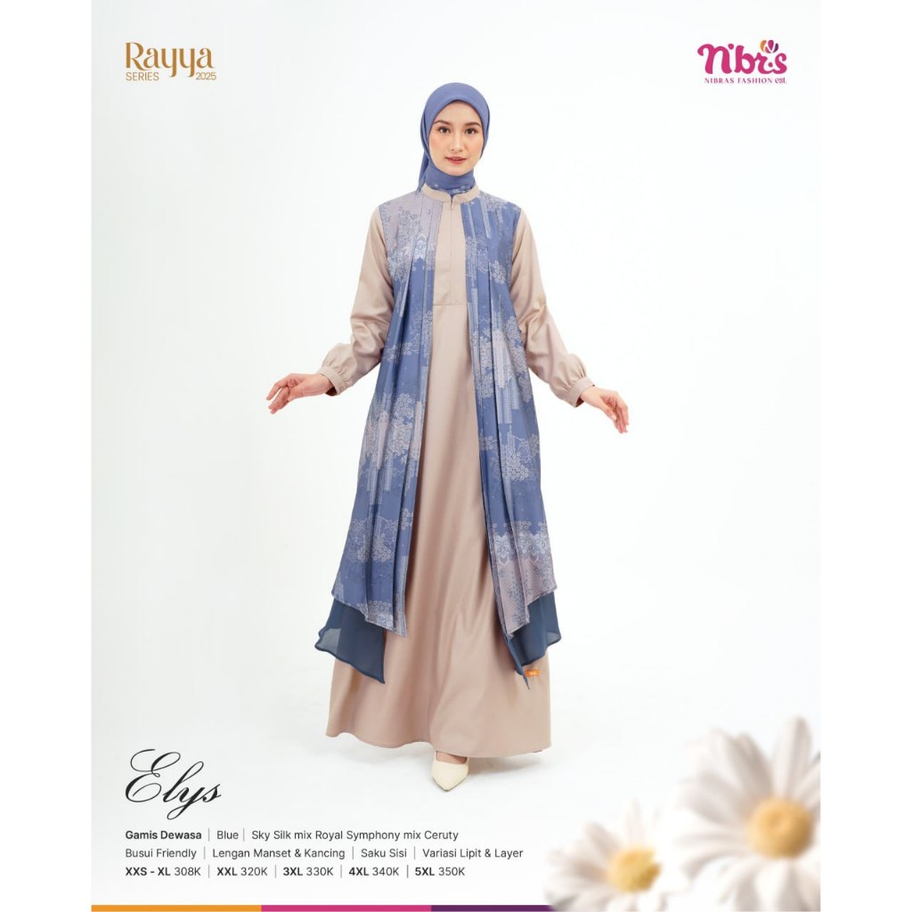 [NBRS SALE] ELYS GAMIS DEWASA BY NBRS