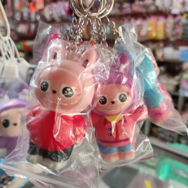 Skuisi Labubu dan gantungan skuisi labubu