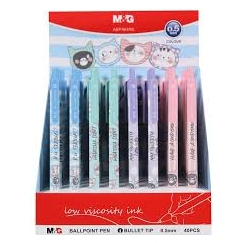 

M&G SMC Pastel ballpoint pen, tip 0.5 mm abp464r8