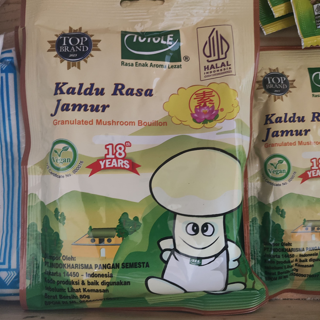 

Totole Kaldu Jamur 80Gram - Sangkek.Sayur PALEMBANG