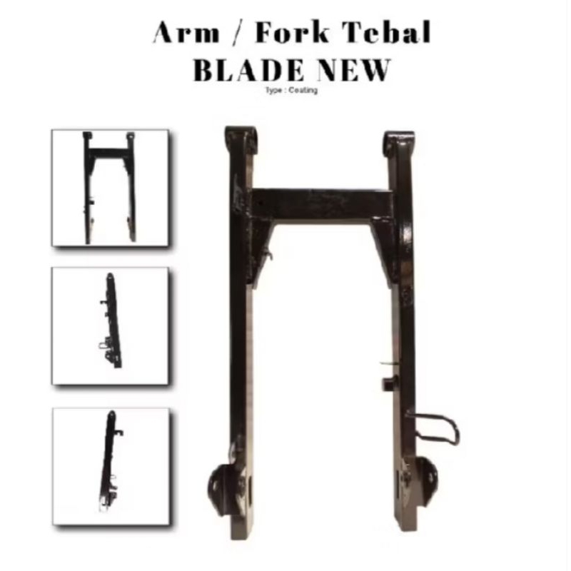 Swing Arm Fork Belakang Sasis Honda Blade New Blade Lama Supra 125 Fi Supra X 125 Fi Supra Helm In