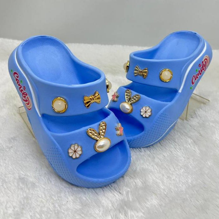 Grosir Promo 8.8 Puncak Inkayni 3111 Sandal Anak Perempuan Sandal Selop Karet Anak Cewek Ukuran
