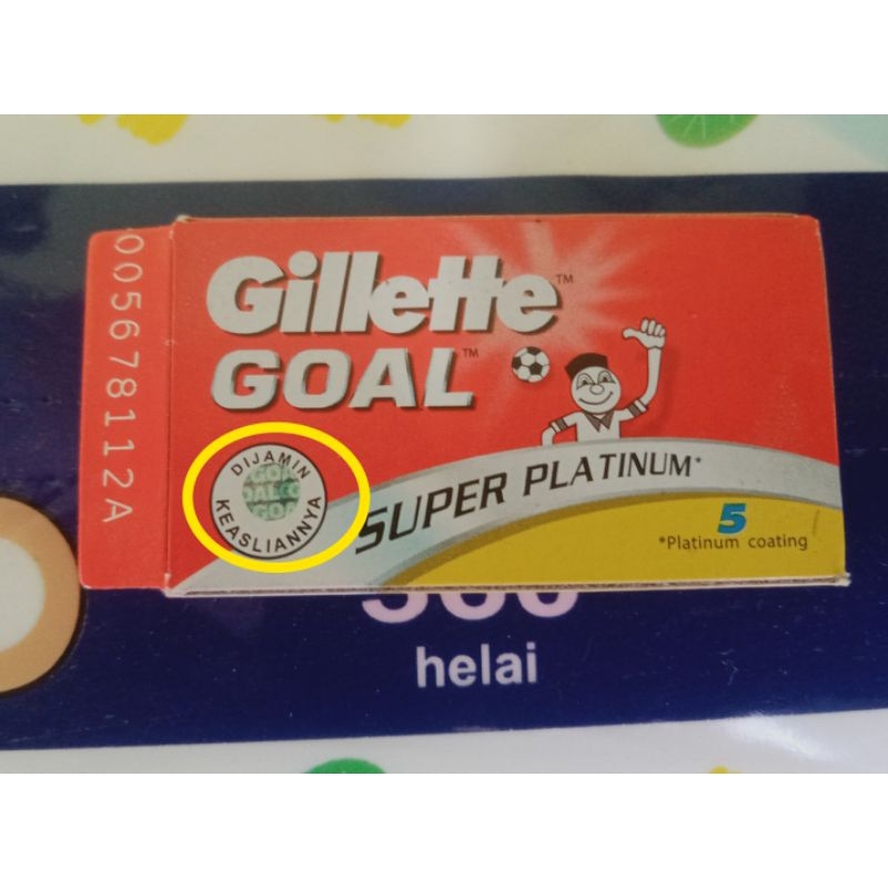 silet goal asli ada hologramnya