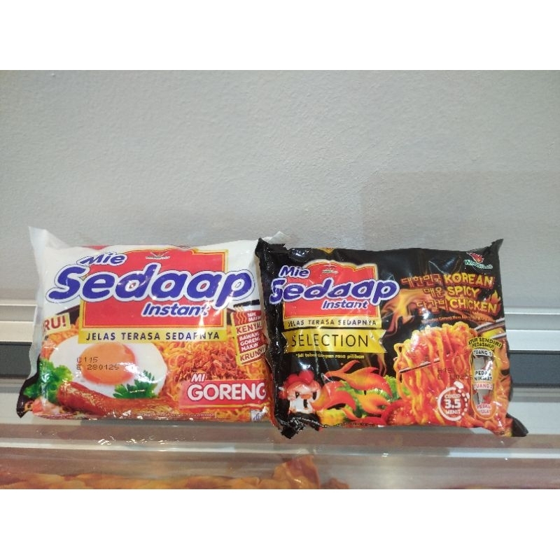 

mie sedaap goreng & spicy