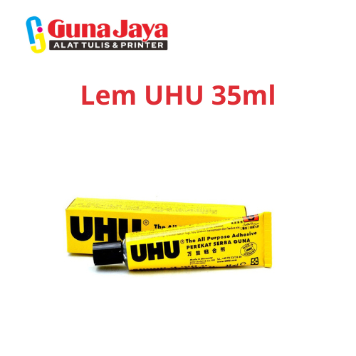 

Lem UHU 35ml - Perekat Serbaguna untuk Kertas, Kayu, dan Plastik - GunajayaATK