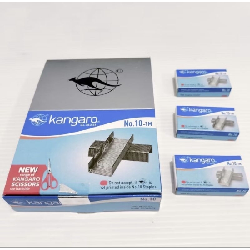 

ISI STAPLES NO 10 -1M KANGARO 1 BOX