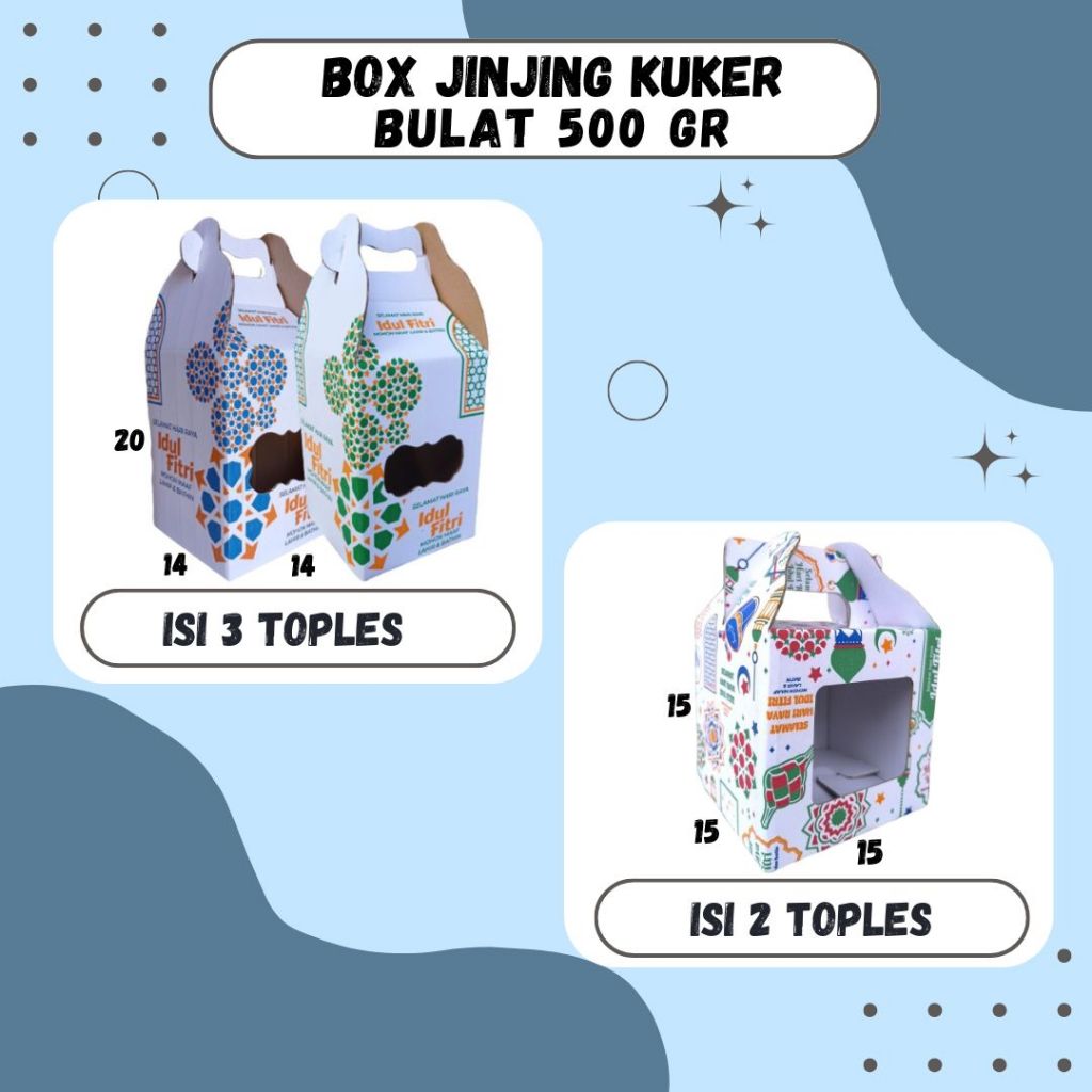 

Box Kue Kering Bulat 500gr Isi 2/314x14x20 / 15x15x15 Jinjing Box Jinjing Kardus Lebaran Idul Fitri Hampers Polos/Motif